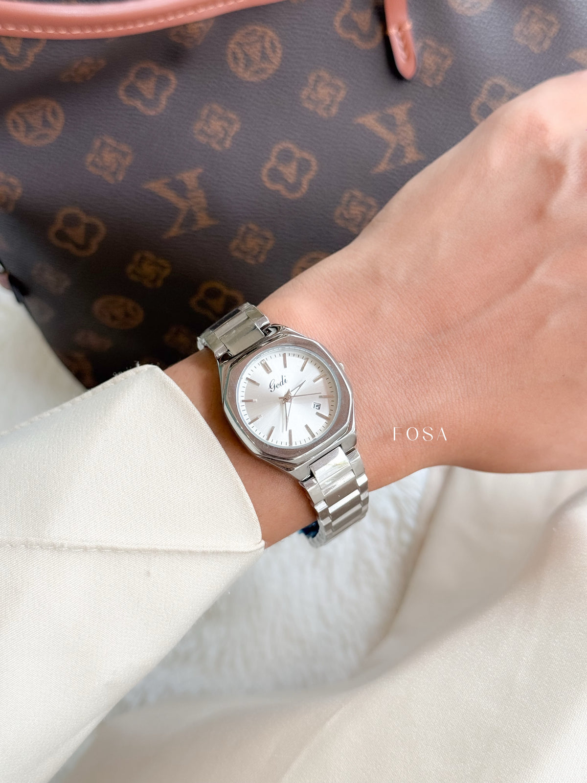 GEDI NOVA SILVER WATCH