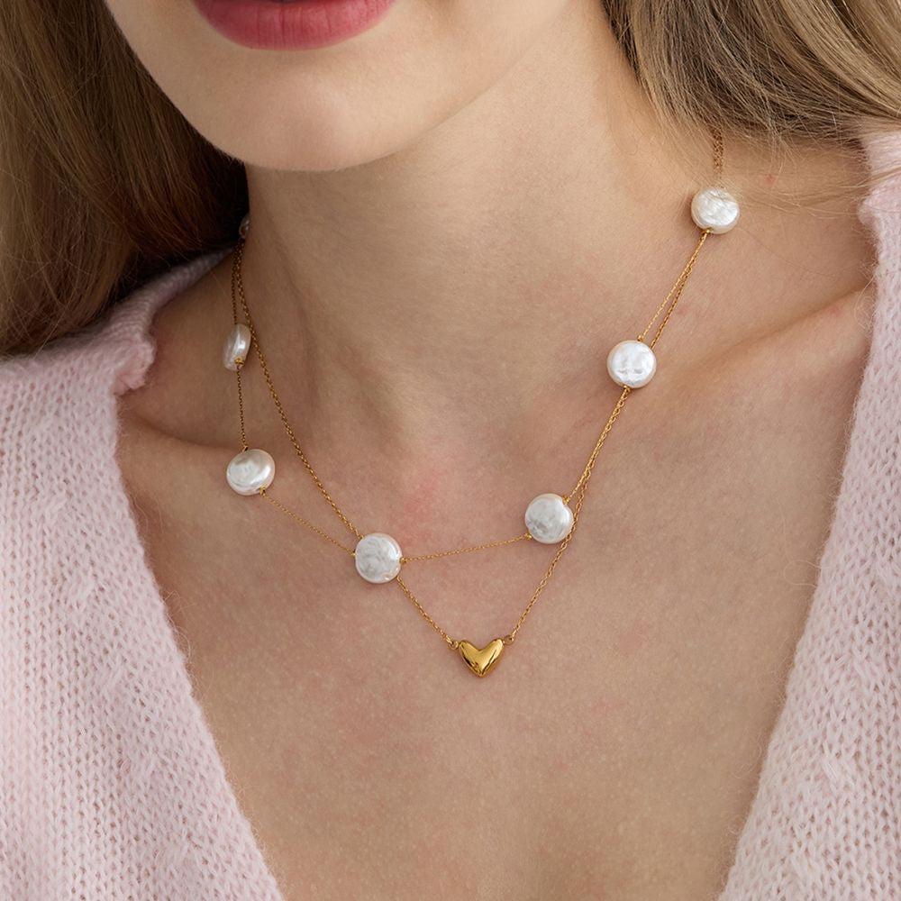 Pearl Veil Necklace