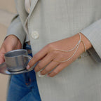 Tennis Drape Hand Chain ✨💎