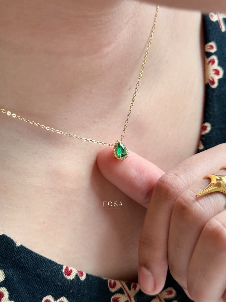 SINGLE STONE-GREEN