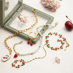 Cherry charm Hand Chain 🍒