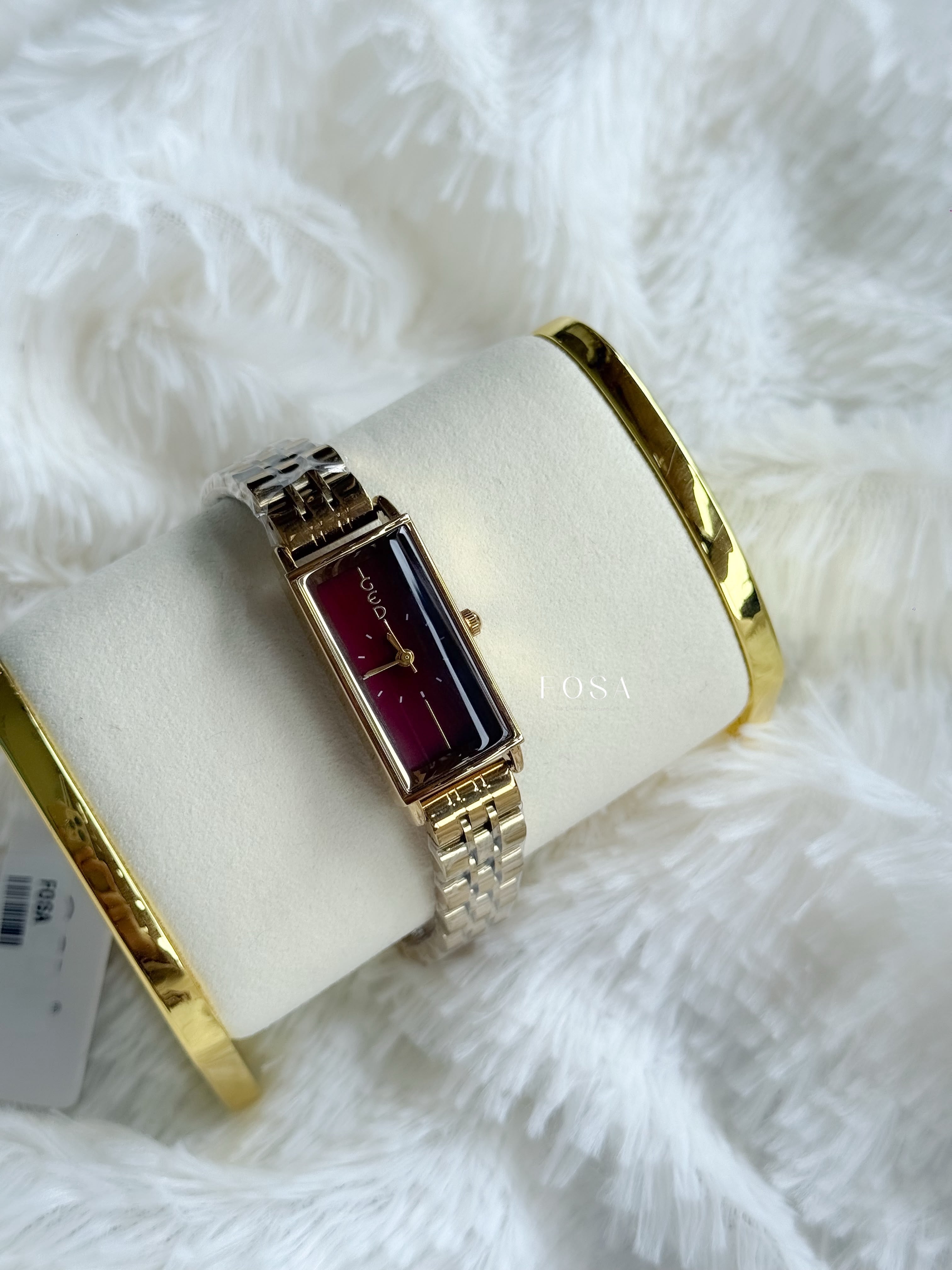 GEDI BERGUNDY GLOW WATCH