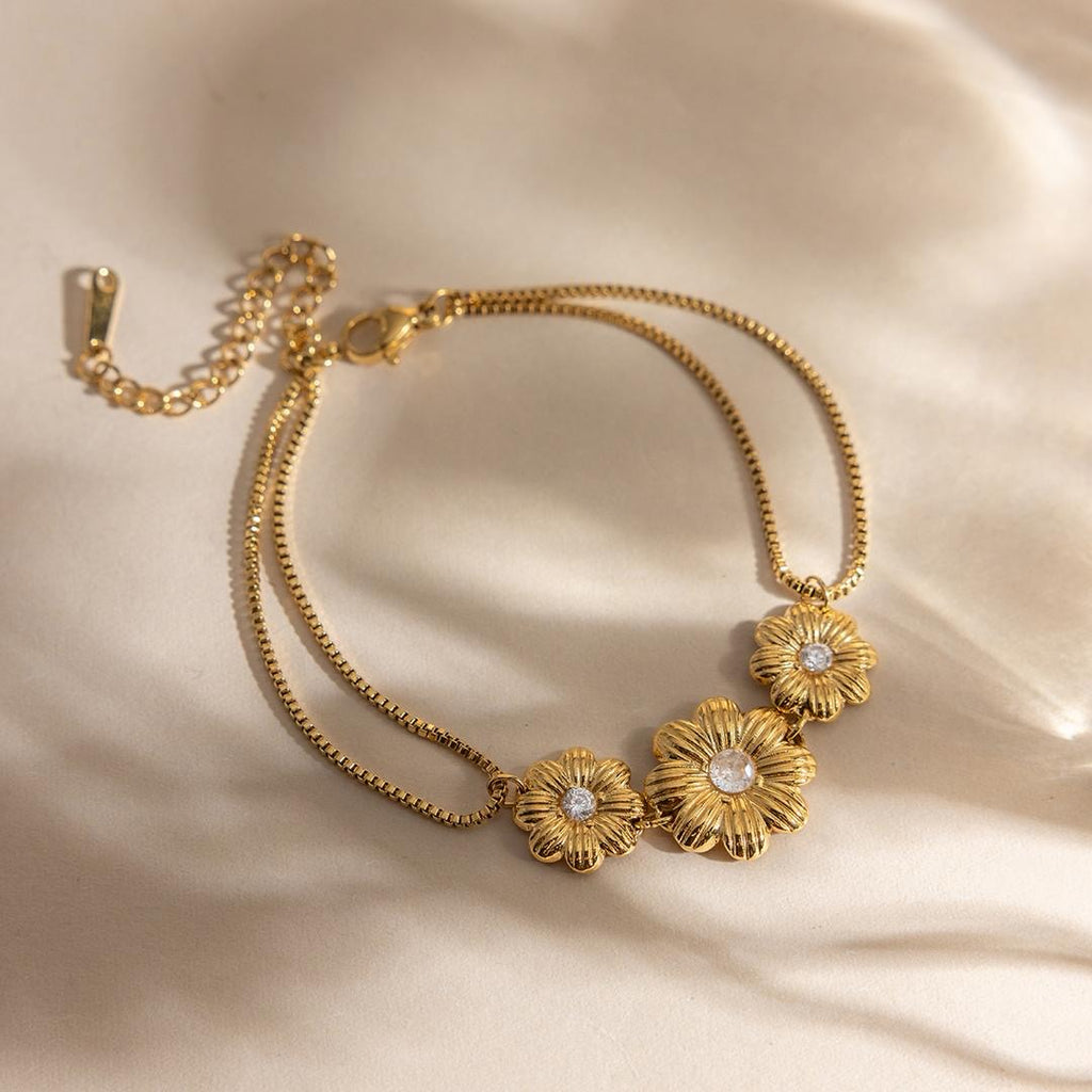 Golden Daisy Bracelet