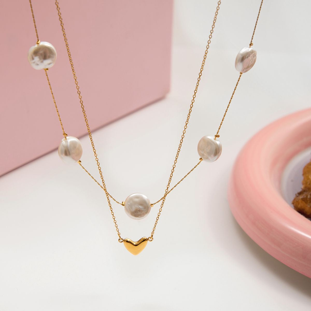 Pearl Veil Necklace