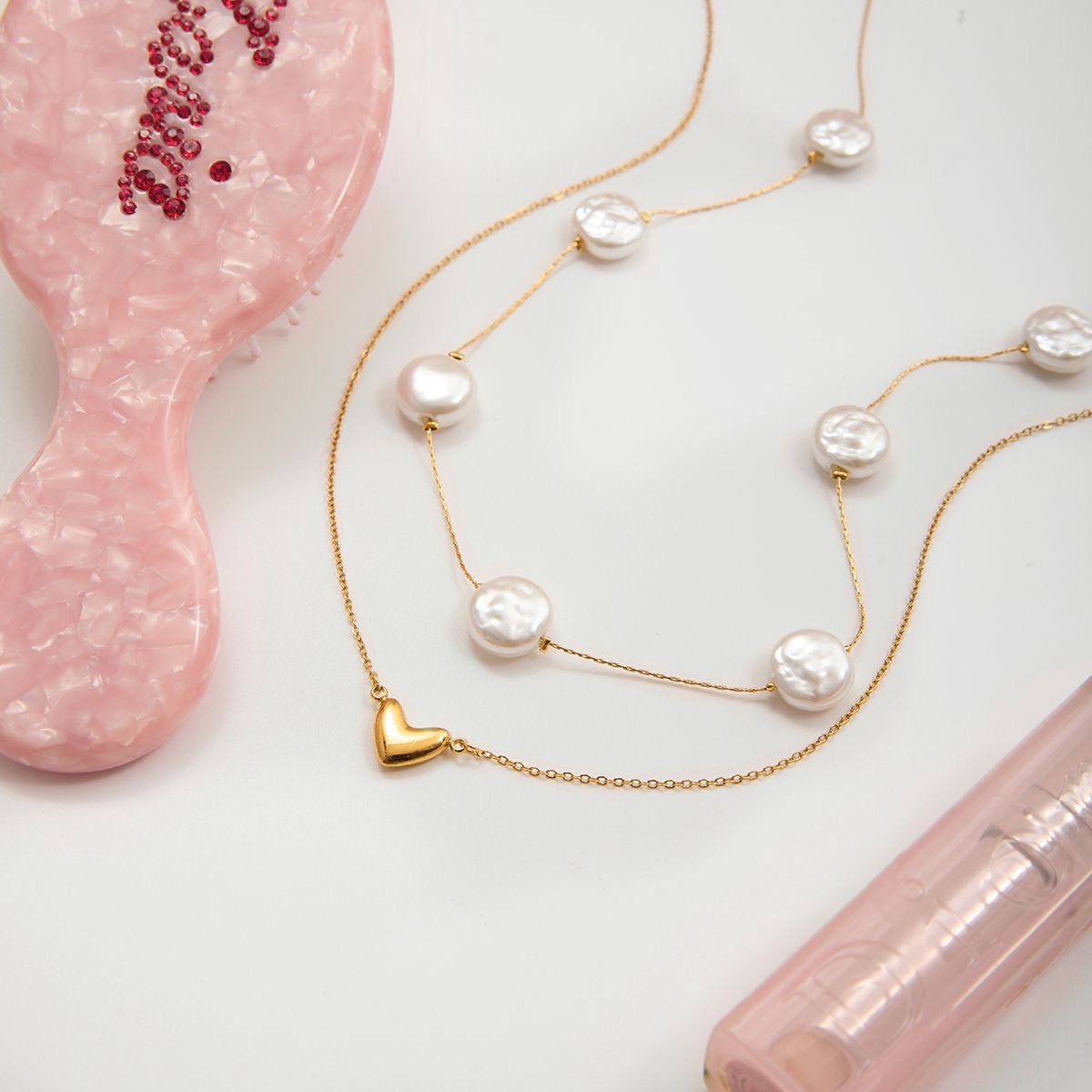 Pearl Veil Necklace
