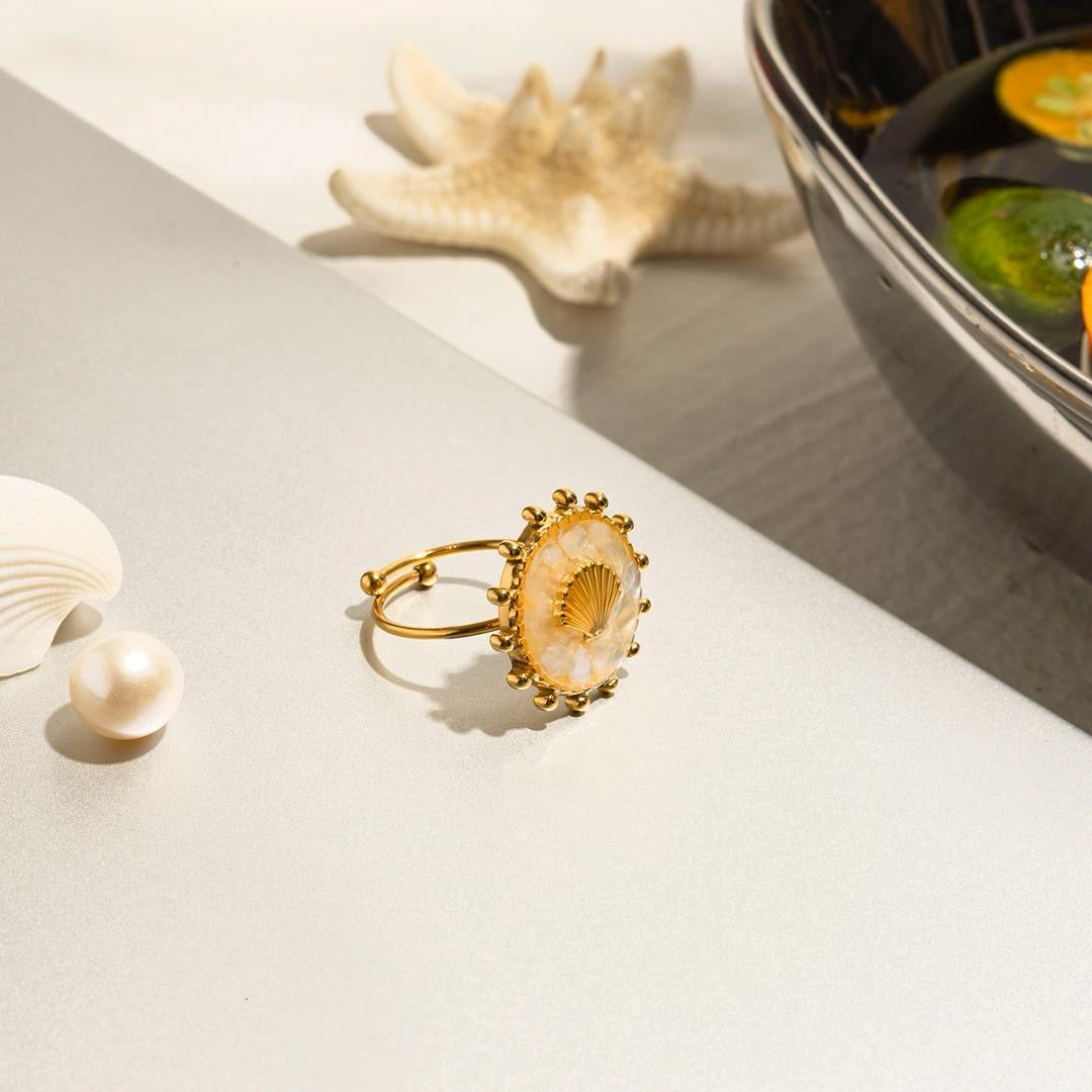Ocean shell Ring