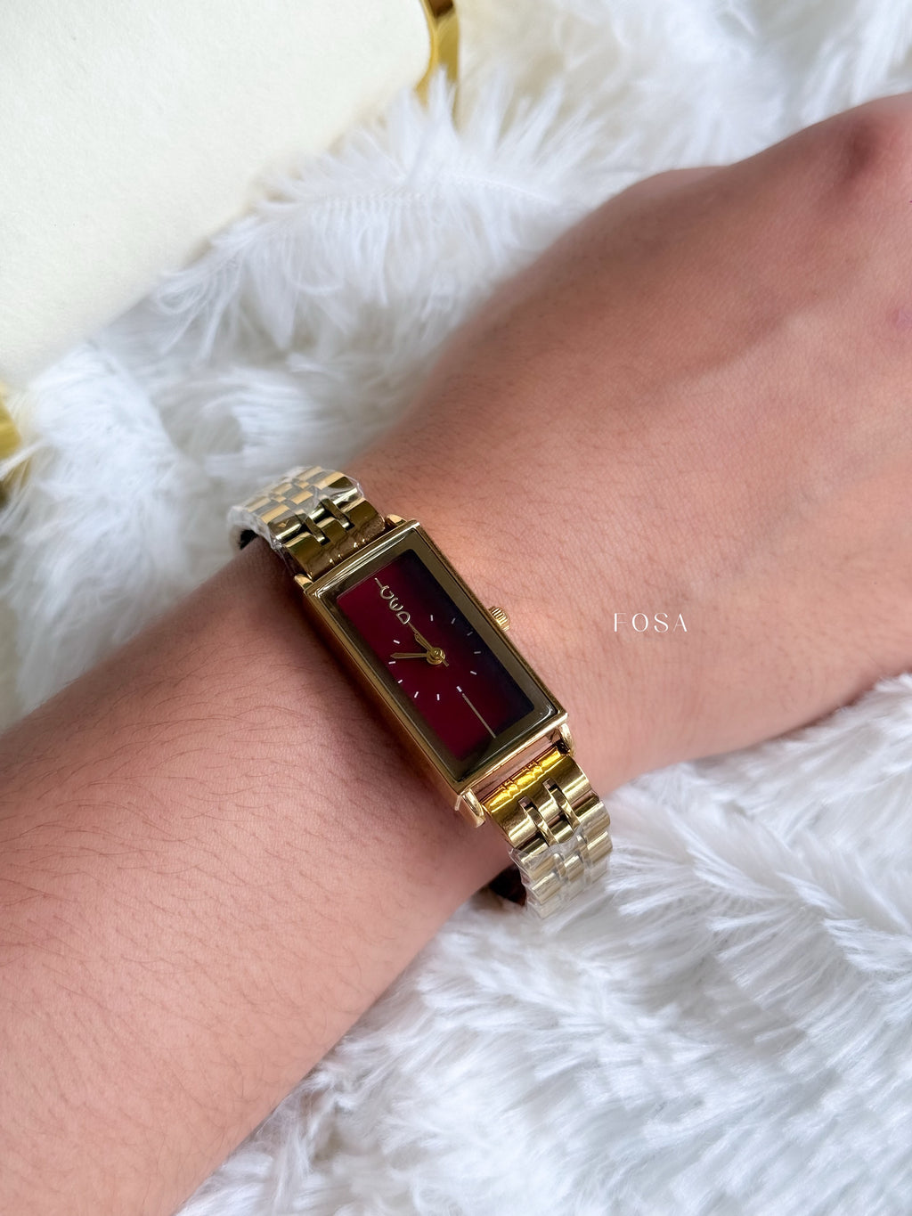 GEDI BERGUNDY GLOW WATCH