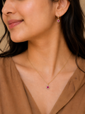 Ruby aura charm set