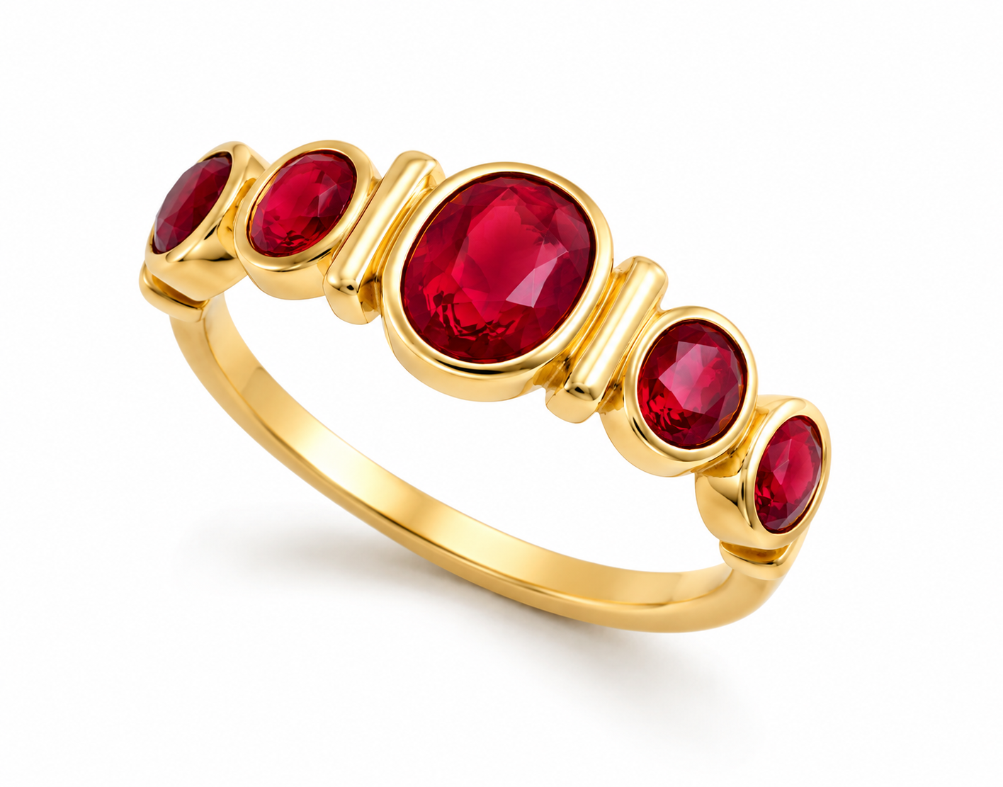 Ruby Tiara Ring