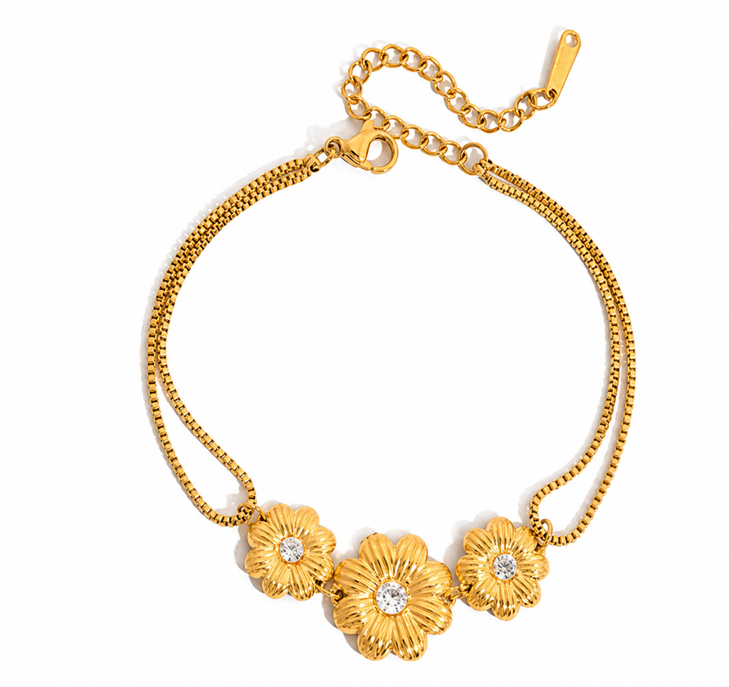 Golden Daisy Bracelet