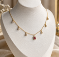 RUBY STAR NECKLACE