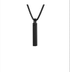 Shadow bar necklace for men