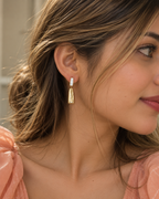 Pearl Bar Earrings