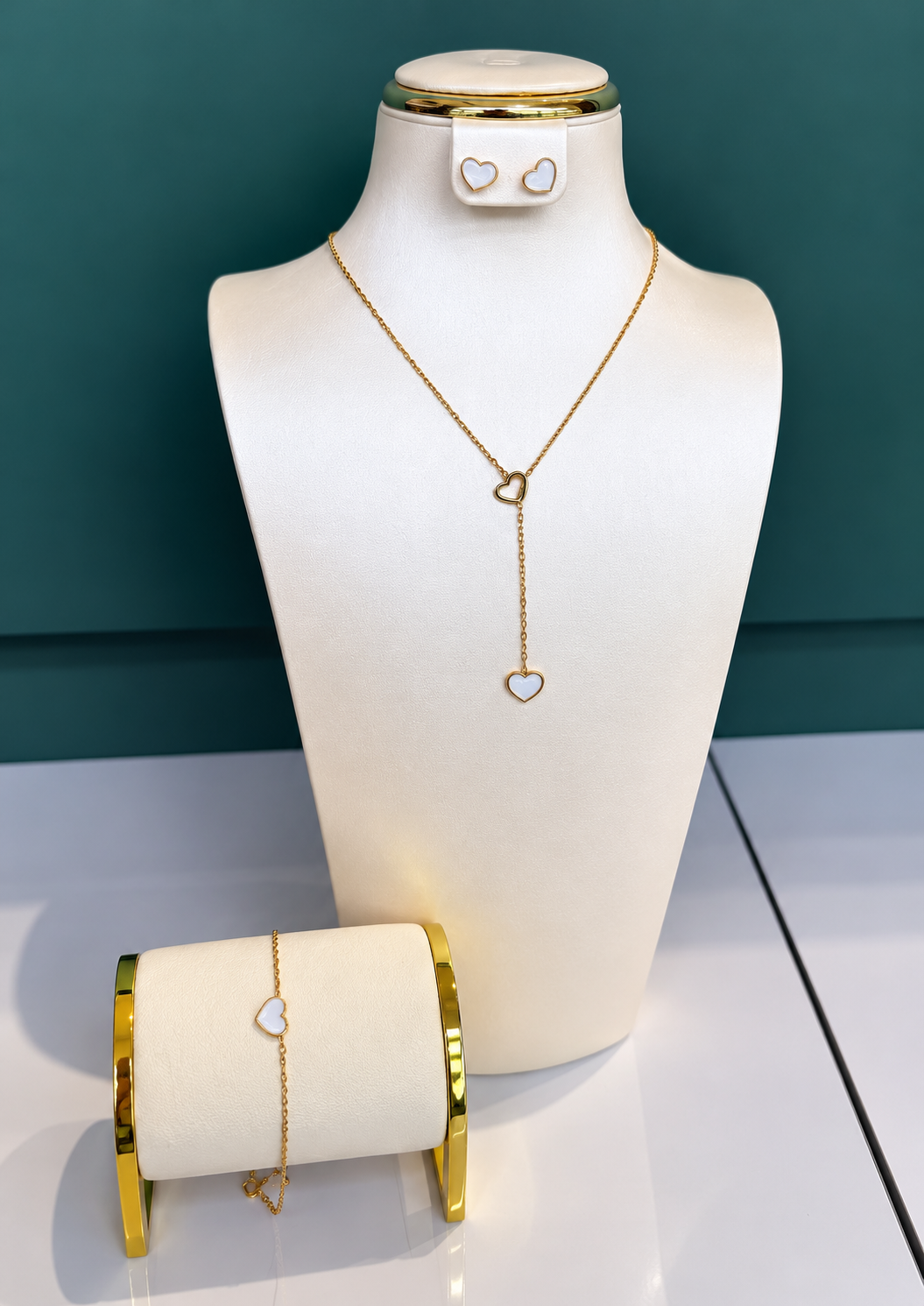 Pearl Heart Romance  Set