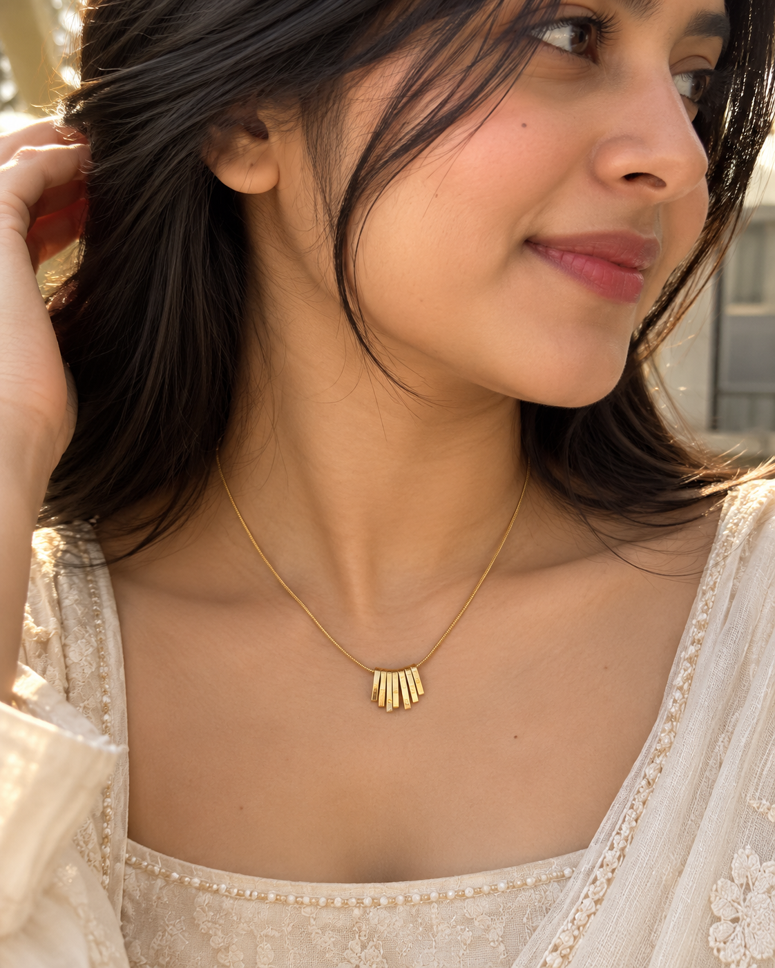 MULTY BARS NECKLACE