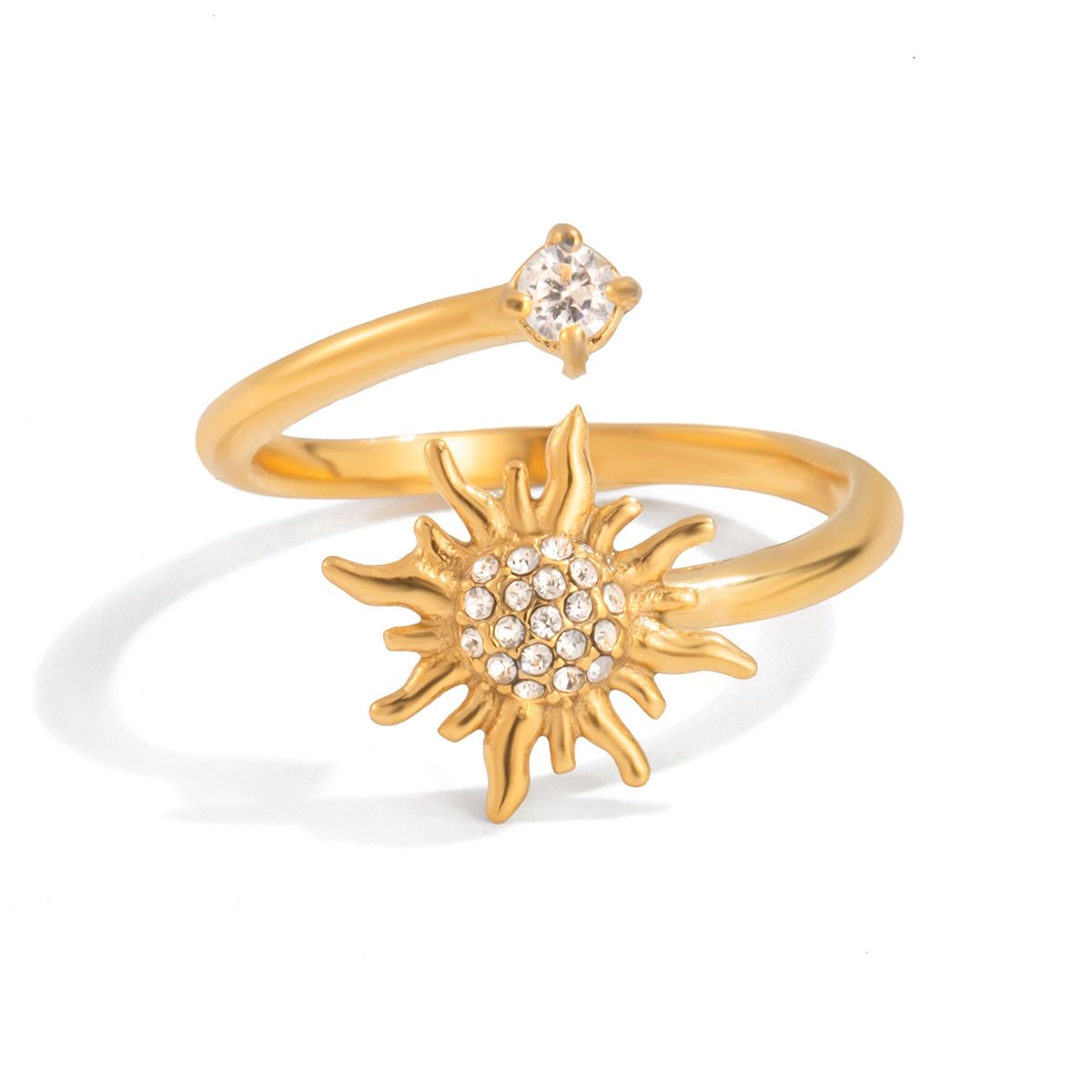 Solar Spark Ring