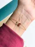 BUTTERFLY CHARM-RED