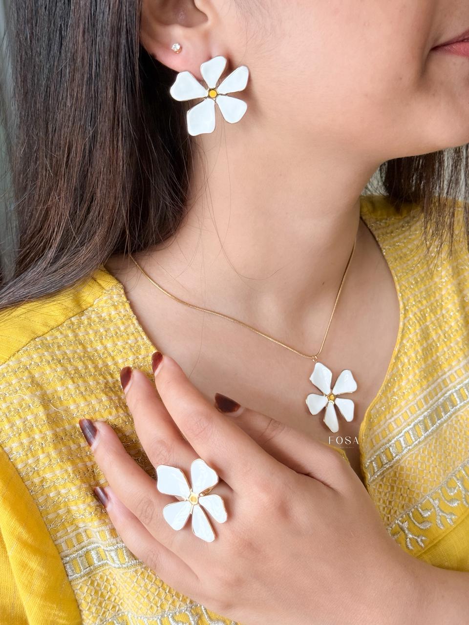 WHITE DAISY COMBO SET