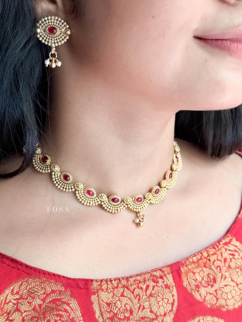 ROYAL CRIMSON GOLD SET