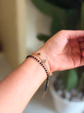 Black Galaxy Charm Bracelet