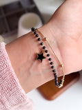 Black Galaxy Charm Bracelet