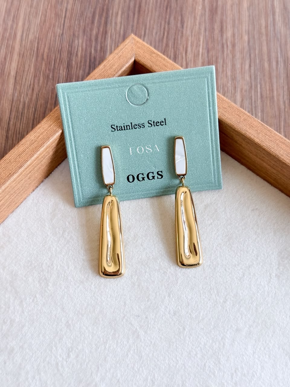 Pearl Bar Earrings