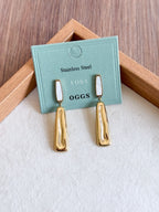 Pearl Bar Earrings
