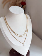 ELARA SNAKE LAYER NECKLACE