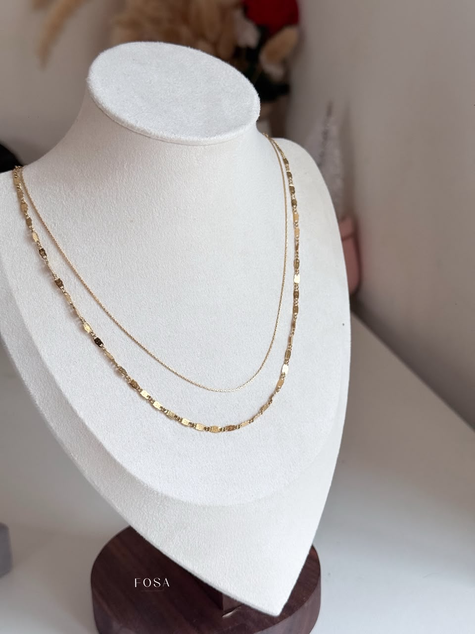 SUNBEAM LAYER NECKLACE