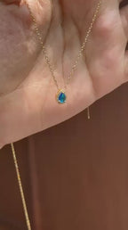 Single stone Blue