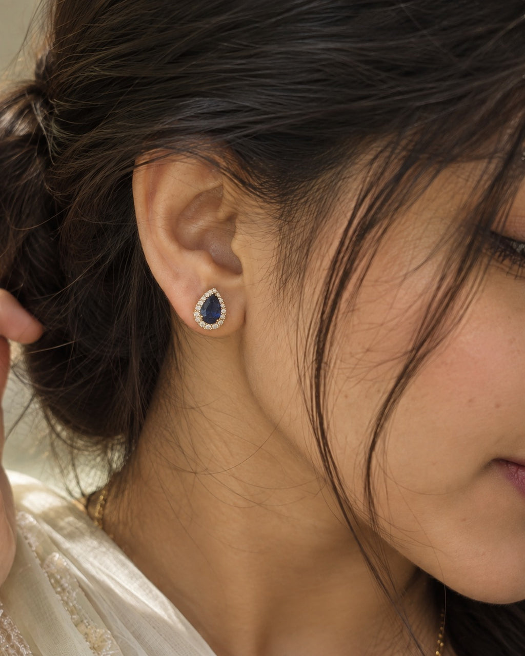 SUNLIT SAPPHIRE DROP SET