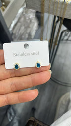SUNLIT SAPPHIRE DROP SET