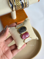 Luxe mosaic bangle
