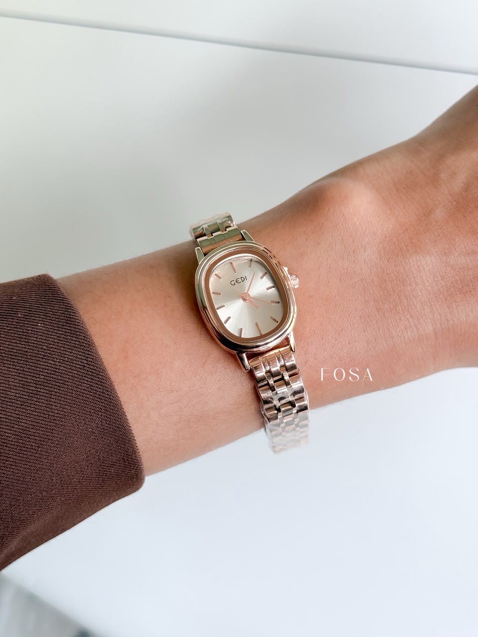 PREMIUM GEDI LIVIA ROSEGOLD WATCH